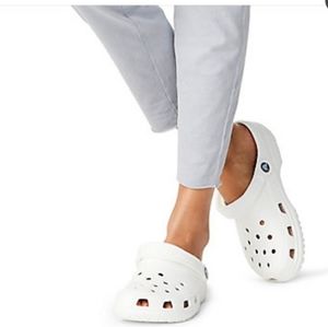 White Crocs